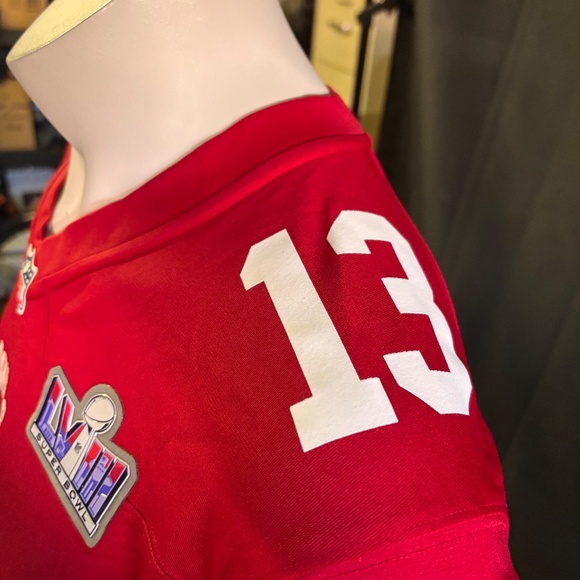 New mens XL authentic Nike San Francisco 49ers Brock Purdy SB58 football jersey - Picture 4 of 9